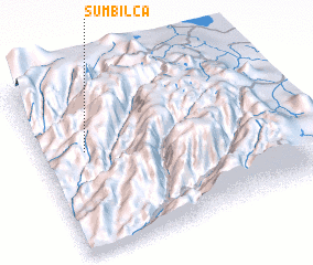 3d view of Sumbilca