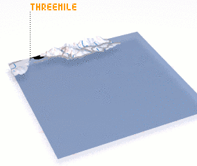 3d view of Three Mile