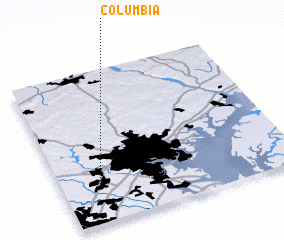 3d view of Columbia