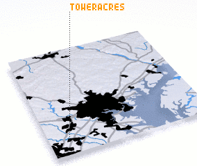 3d view of Tower Acres