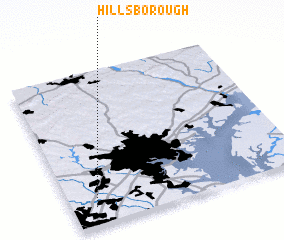 3d view of Hillsborough