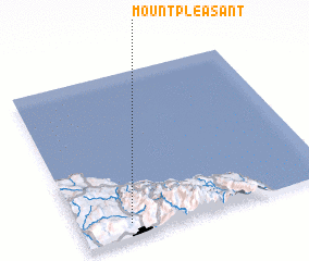 3d view of Mount Pleasant