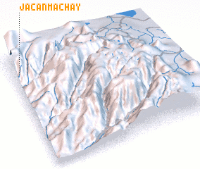 3d view of Jacanmachay