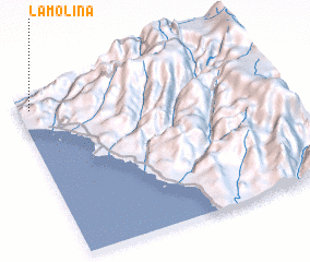 3d view of La Molina