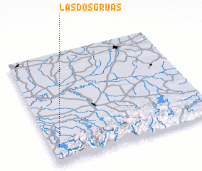 3d view of Las Dos Grúas