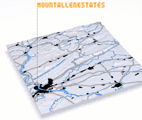 3d view of Mount Allen Estates