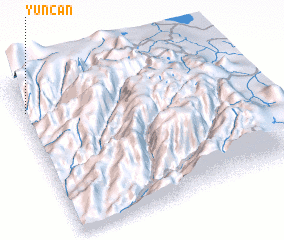 3d view of Yuncan