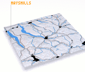 3d view of Mays Mills