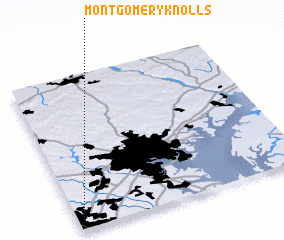 3d view of Montgomery Knolls