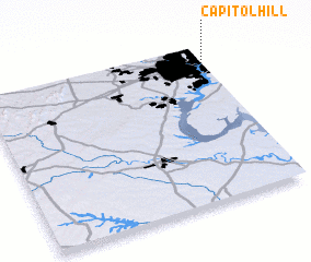 3d view of Capitol Hill