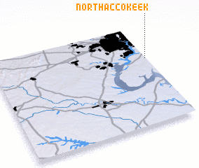 3d view of North Accokeek