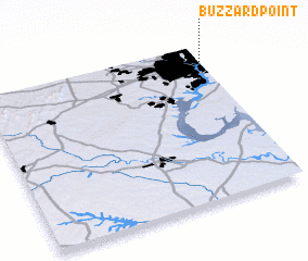 3d view of Buzzard Point