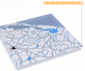 3d view of Paradero Domínguez