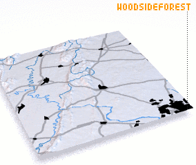 3d view of Woodside Forest