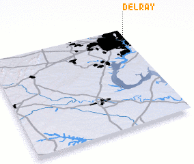 3d view of Del Ray