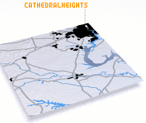 3d view of Cathedral Heights