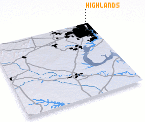 3d view of Highlands