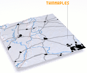 3d view of Twin Maples