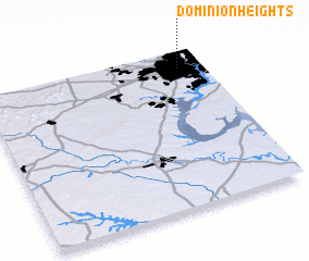3d view of Dominion Heights
