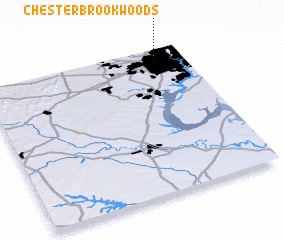 3d view of Chesterbrook Woods