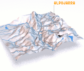 3d view of Alpujarra