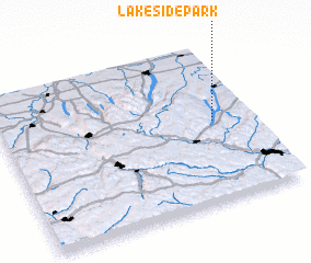 3d view of Lakeside Park