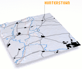 3d view of Hunterstown