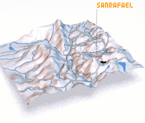 3d view of San Rafael