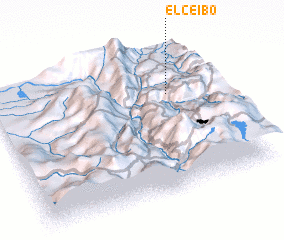 3d view of El Ceibo