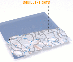 3d view of Seville Heights