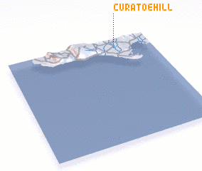 3d view of Curatoe Hill