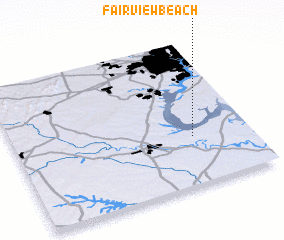 3d view of Fairview Beach