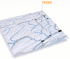 3d view of Texas