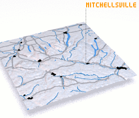 3d view of Mitchellsville