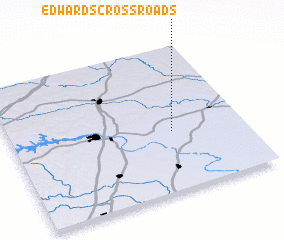 3d view of Edwards Crossroads