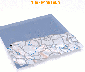 3d view of Thompson Town