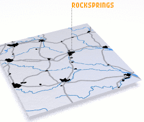 3d view of Rock Springs