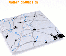 3d view of Frederick Junction