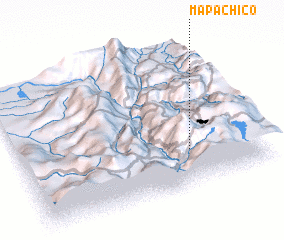 3d view of Mapachico