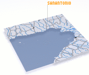 3d view of San Antonio