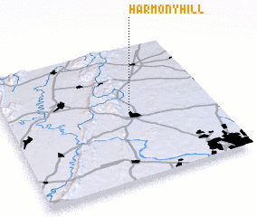 3d view of Harmony Hill