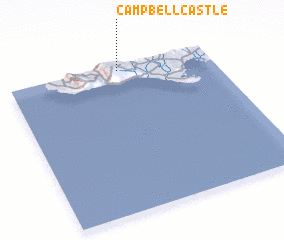 3d view of Campbell Castle