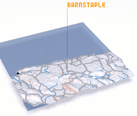 3d view of Barnstaple