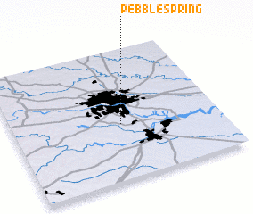 3d view of Pebble Spring