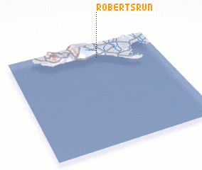 3d view of Roberts Run