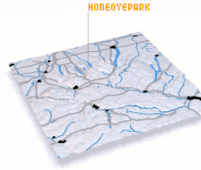 3d view of Honeoye Park