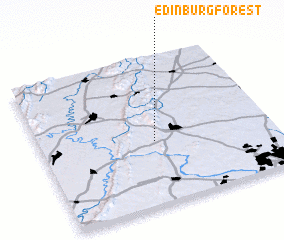 3d view of Edinburg Forest