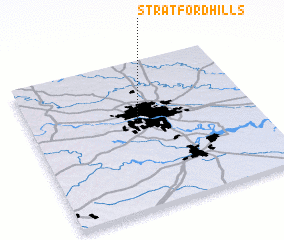 3d view of Stratford Hills