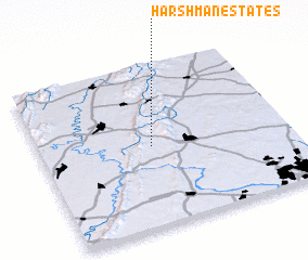 3d view of Harshman Estates