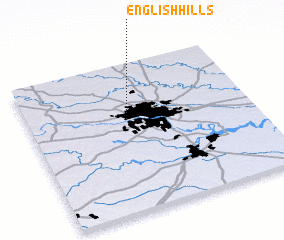 3d view of English Hills